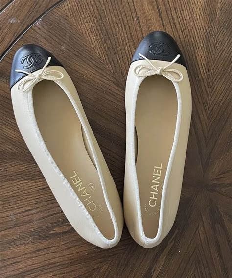 chanel flats real real|real real chanel flats.